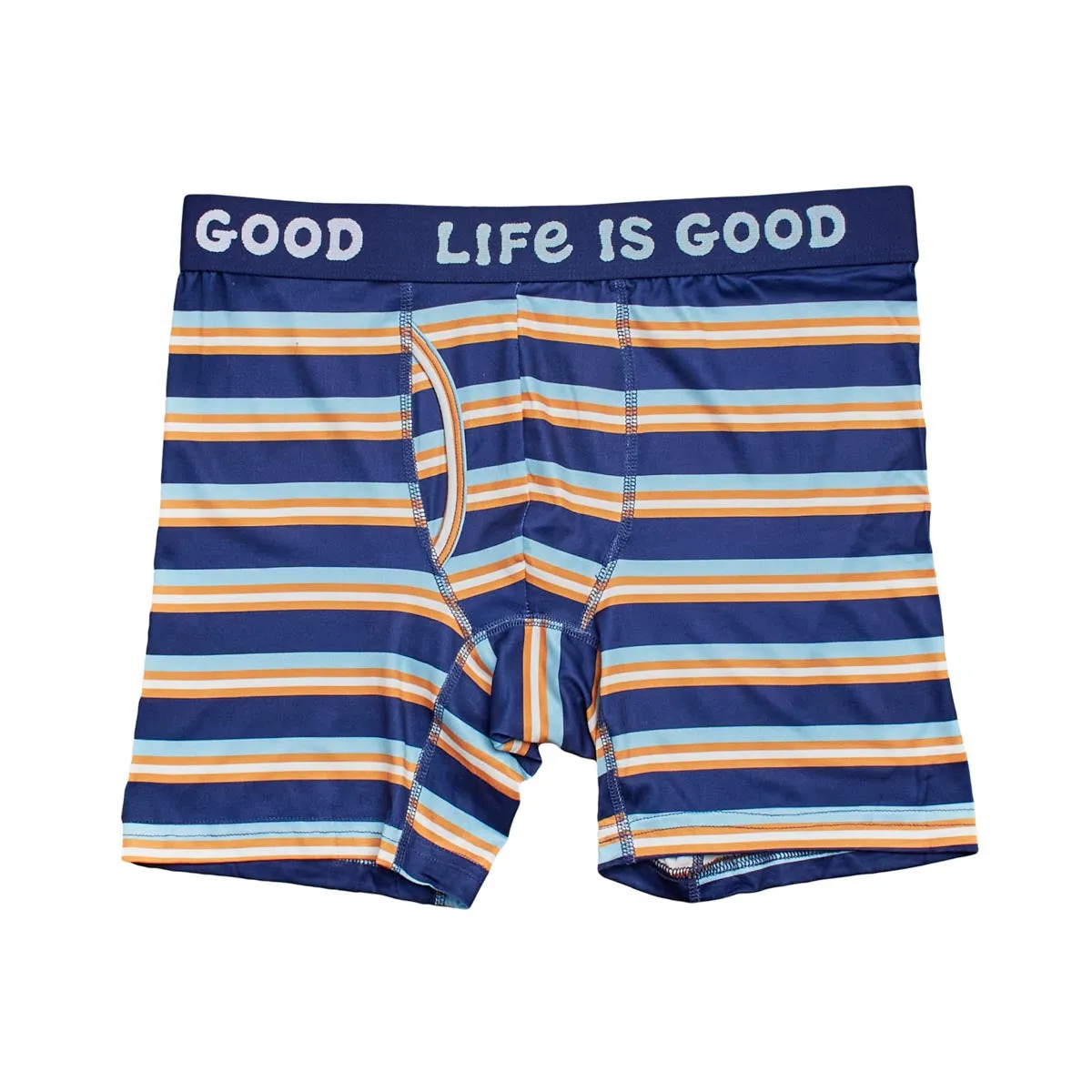 Life is Good Men's 3-Pack Super Soft Boxer Brief