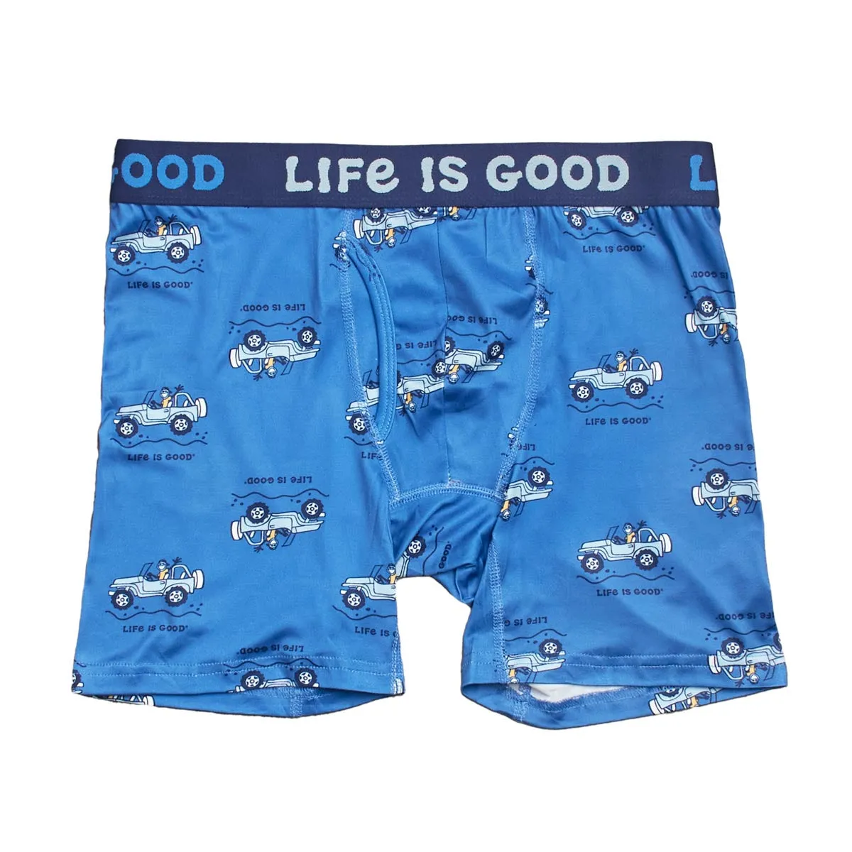 Life is Good Men's 3-Pack Super Soft Boxer Brief