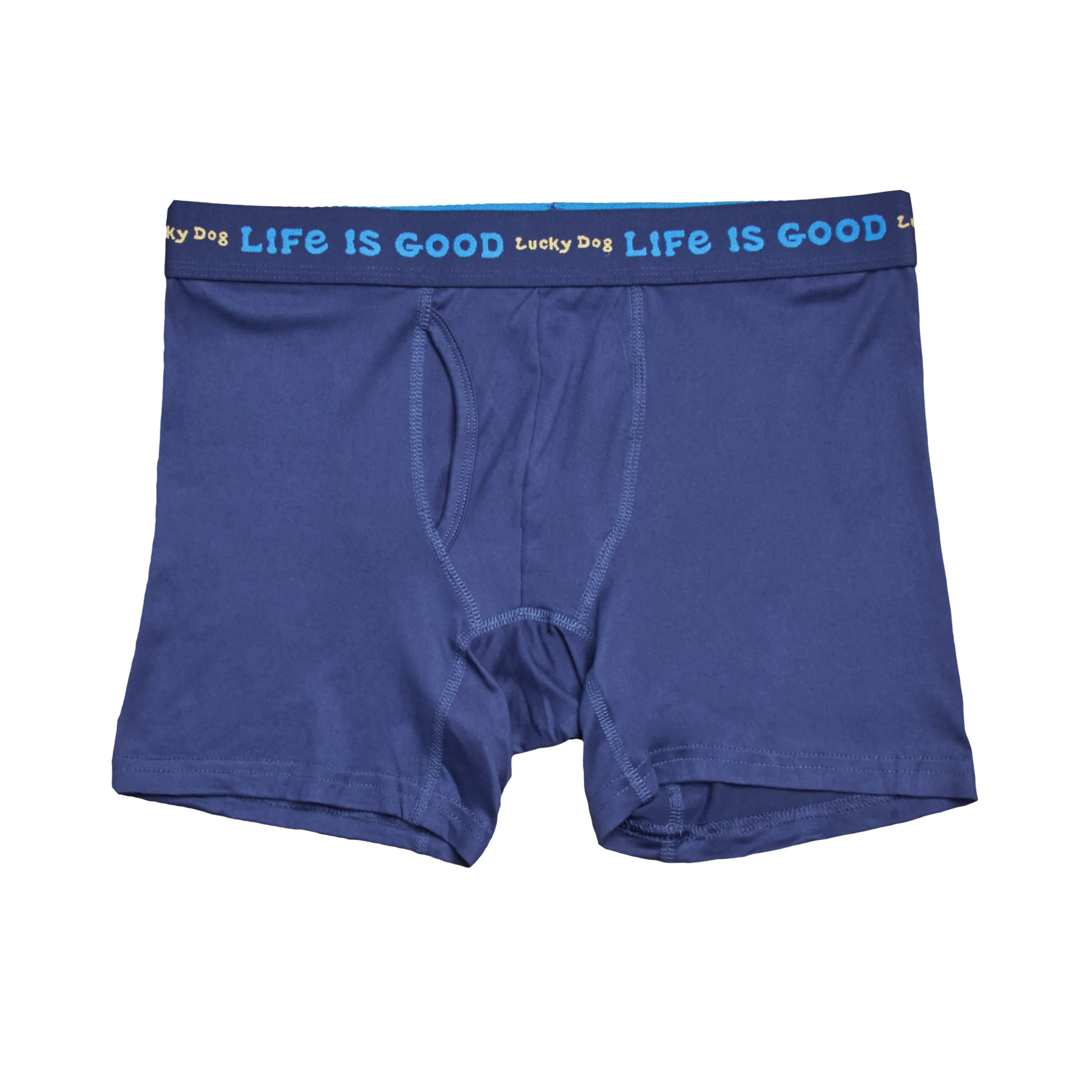 Life is Good Men's 3-Pack Super Soft Boxer Brief