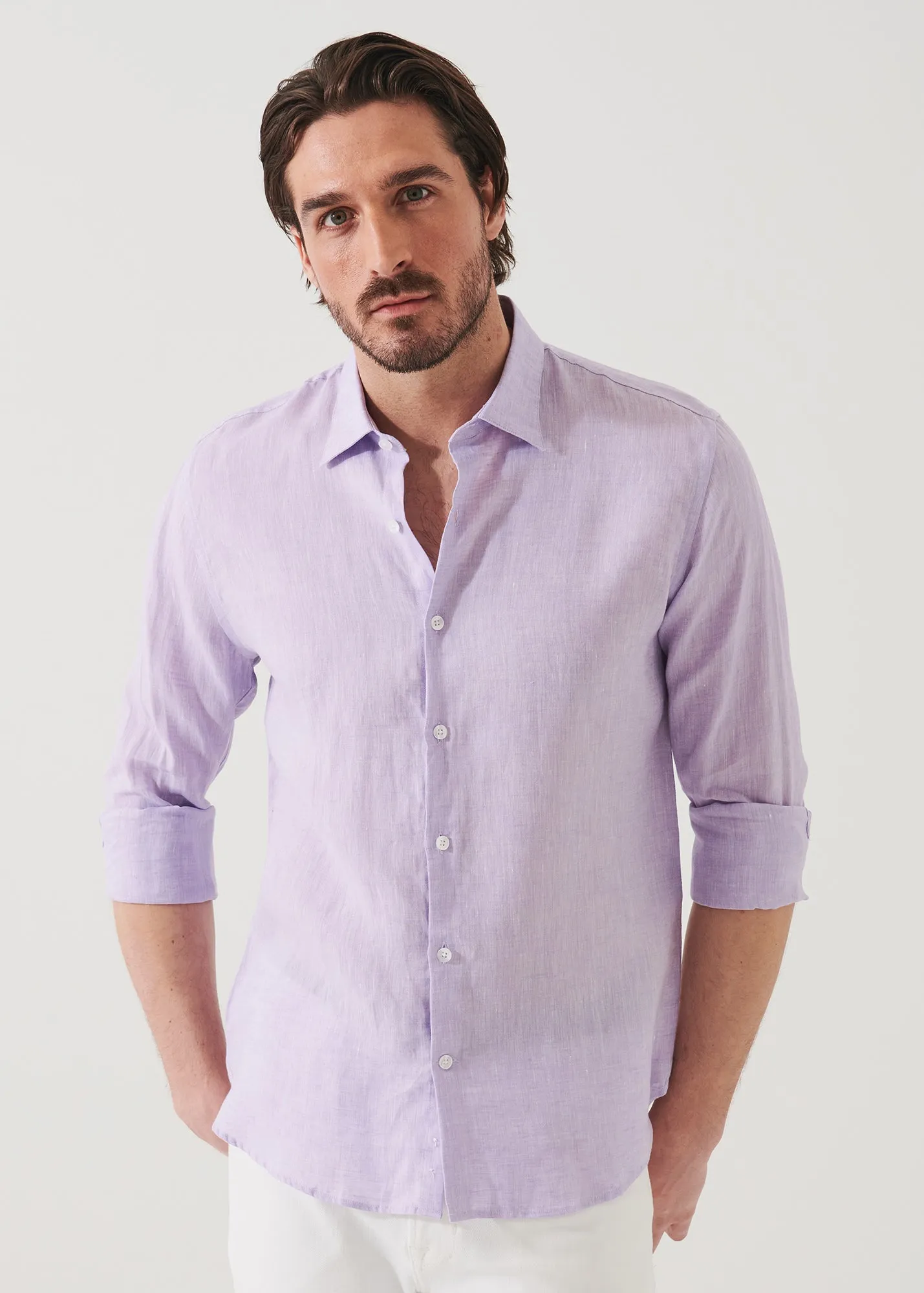 LINEN CHAMBRAY SHIRT