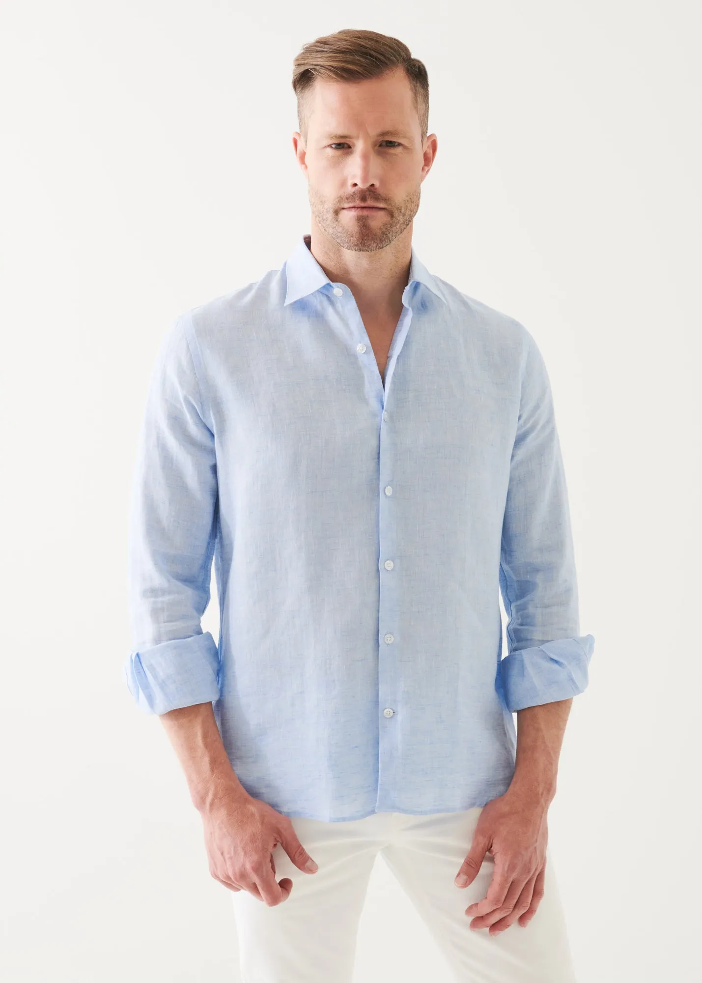 LINEN CHAMBRAY SHIRT