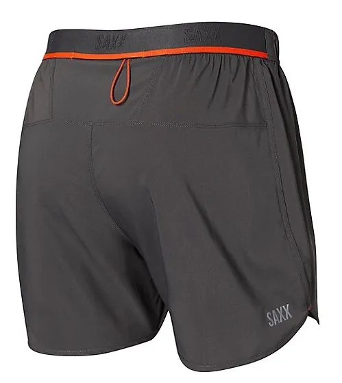 Mens Saxx Hightail 2in1 Run Short 5"