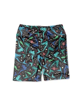 Mermazing in Biker-Slip Shorts 6"