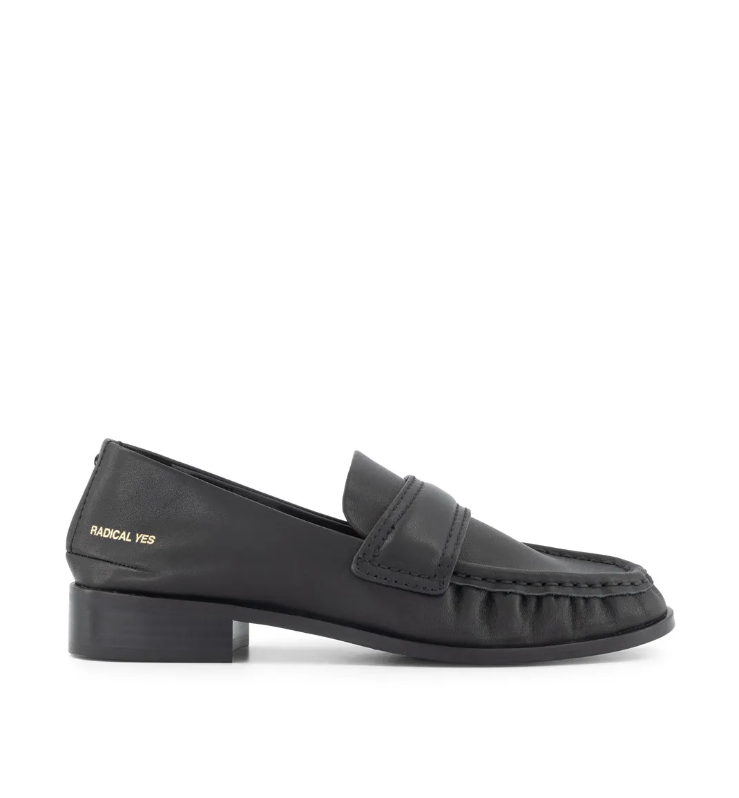 Miro Leather Loafer | Black