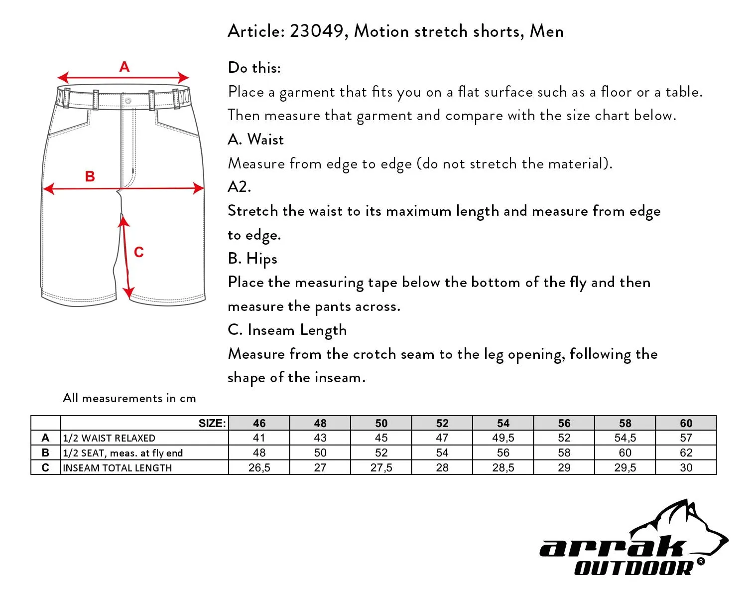 Motion Stretch Shorts Men (Olive Green)