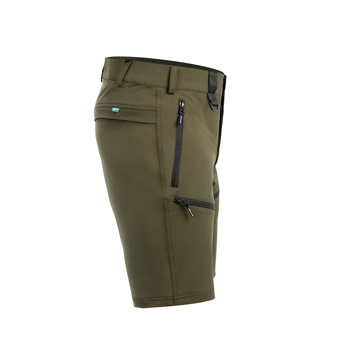 Motion Stretch Shorts Men (Olive Green)