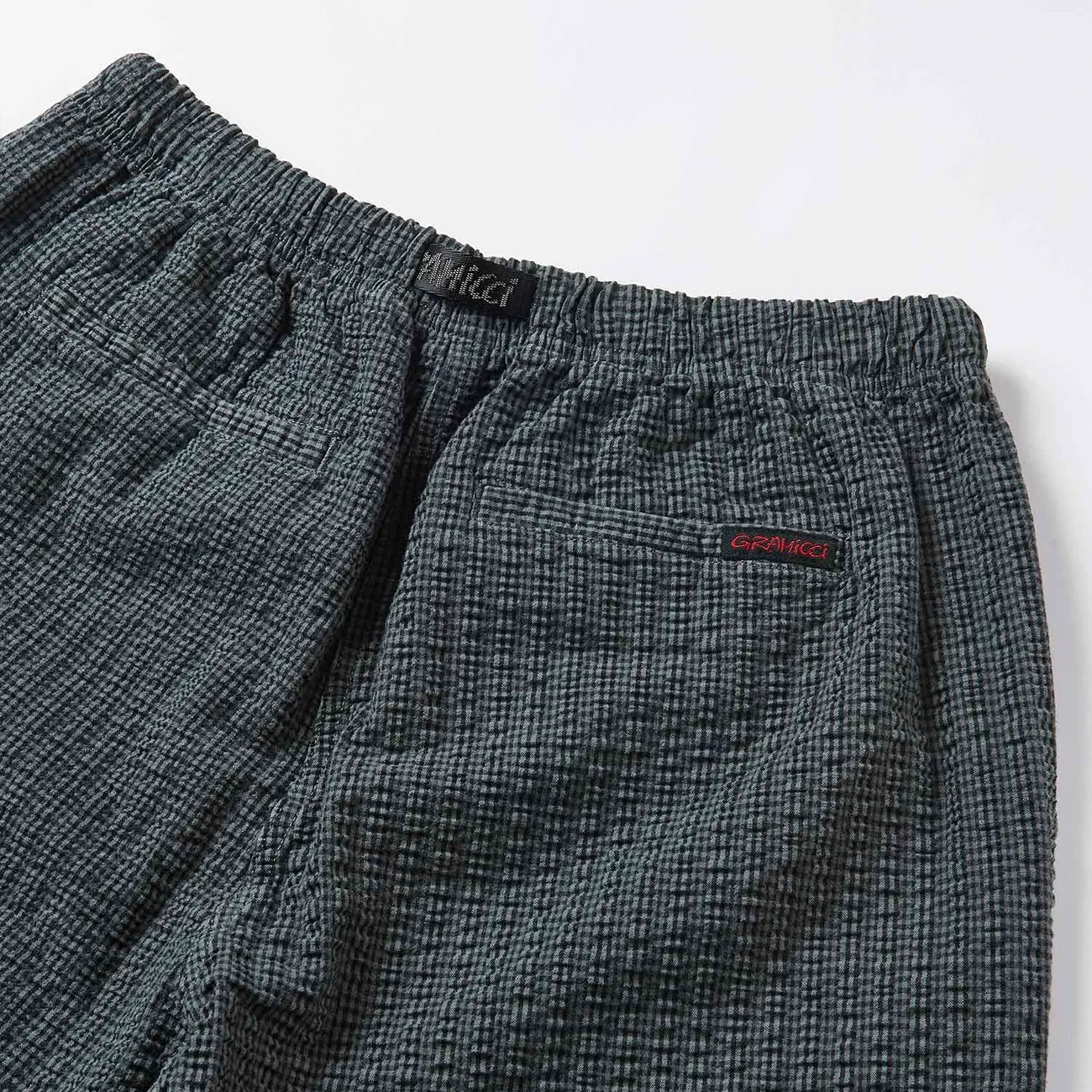 OG SEERSUCKER G-SHORT DEEP GREY GARMENT DYE