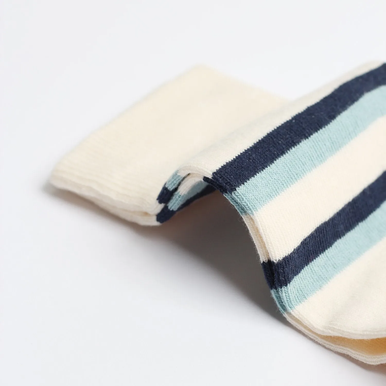 Originals Fine Striped Socks Off White / Navy / Irr