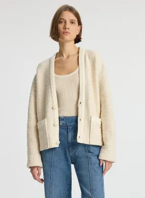 Peyton Cotton Bouclé Jacket