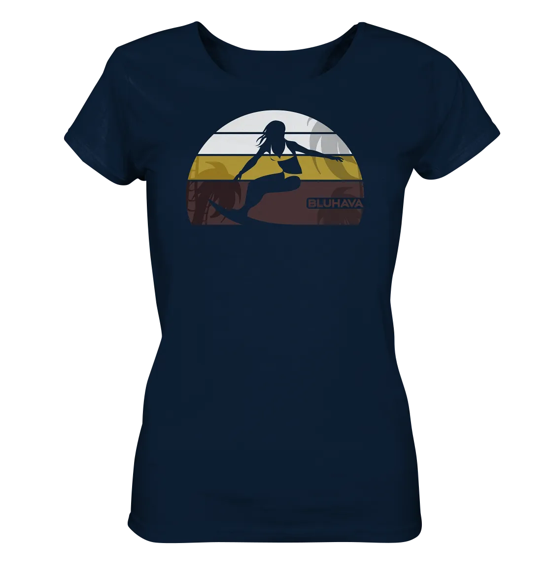 "Sunset Paradise Drive" - Damen Premium Organic Shirt