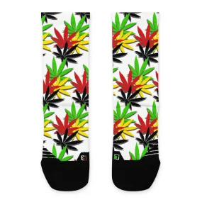 Ras Leaf Basketball socks