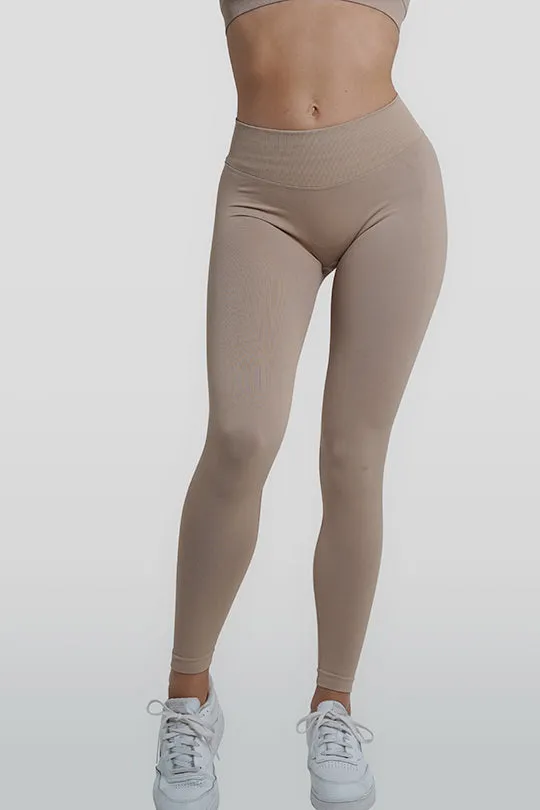 RECOIL LEGGINGS - LATTE