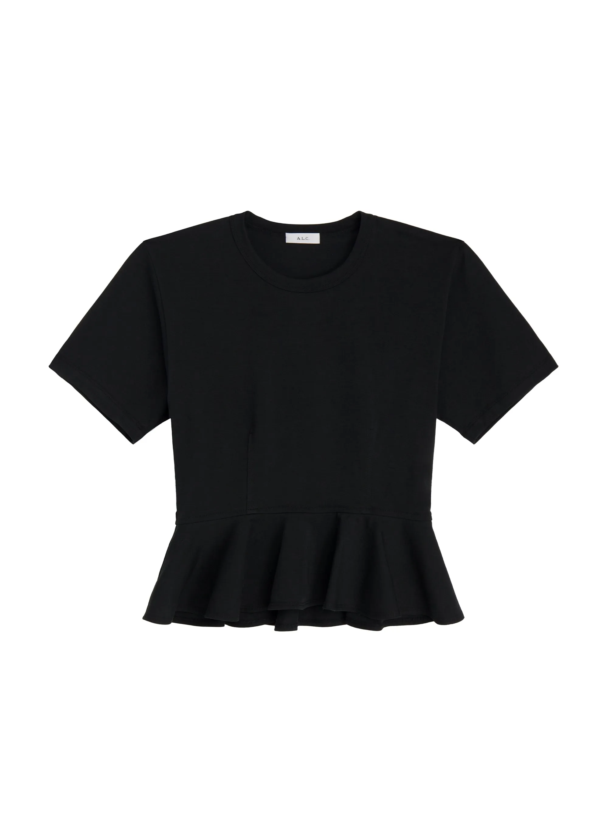 Roxy Cotton Peplum Tee