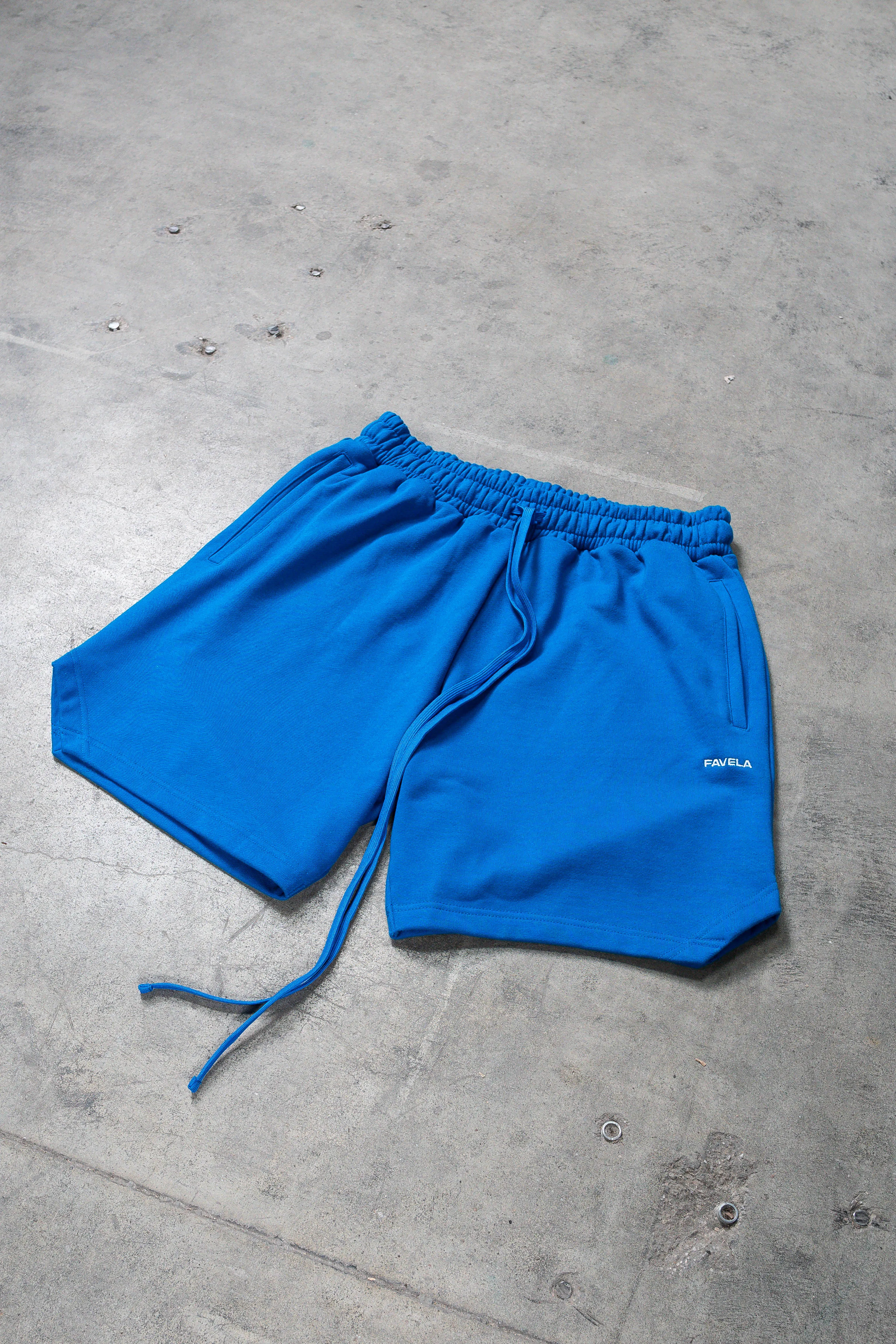 ROYAL BLUE TRIANGLE SHORTS