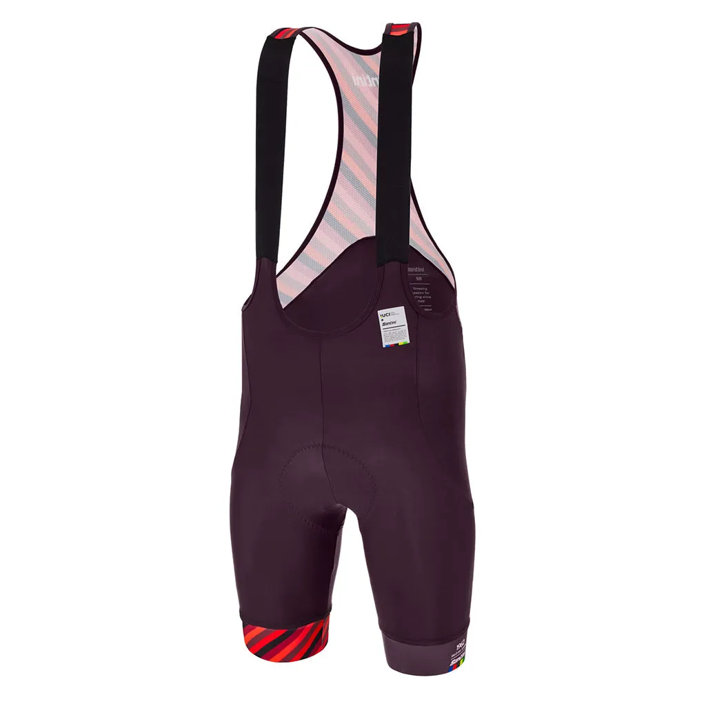 Santini UCI Imola 1968 Bibshorts - Vineyard