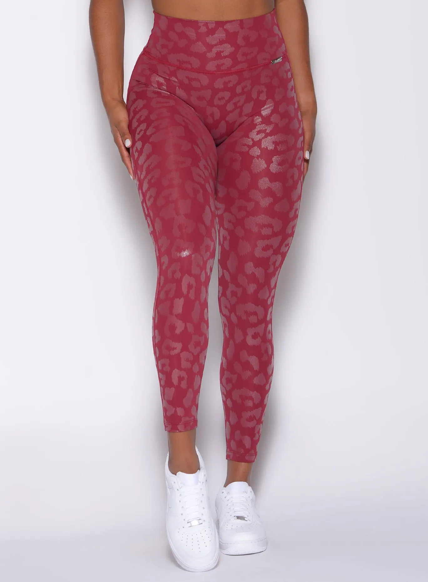 Shine Leopard Leggings