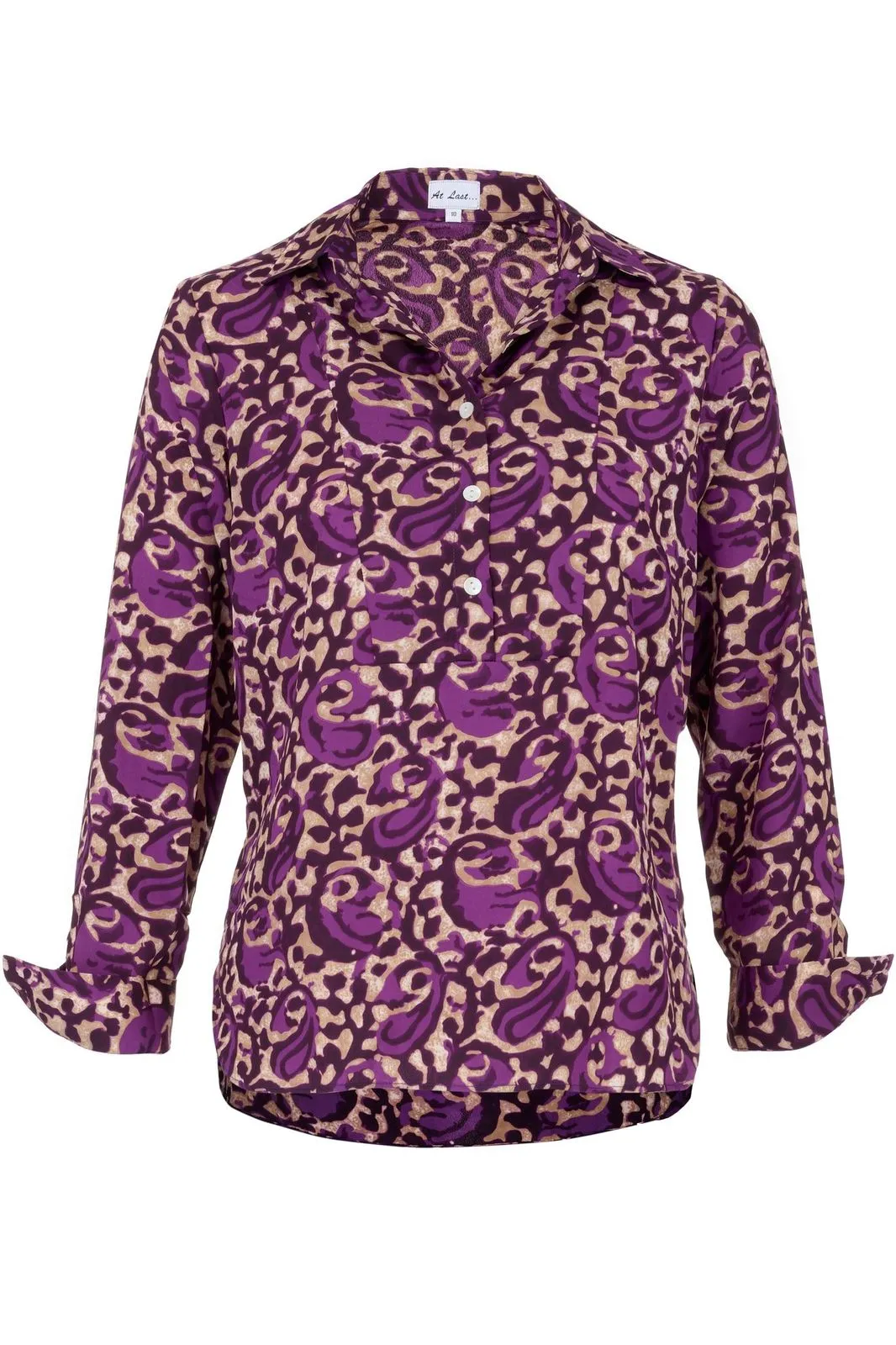 Soho Shirt in Midnight Purple Swirl