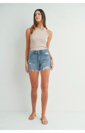 The Cailey Distressed Short