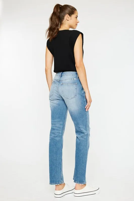 The Estelle High Rise Slim Straight