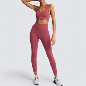 Transform High Waisted Yoga set of Leggings and bras