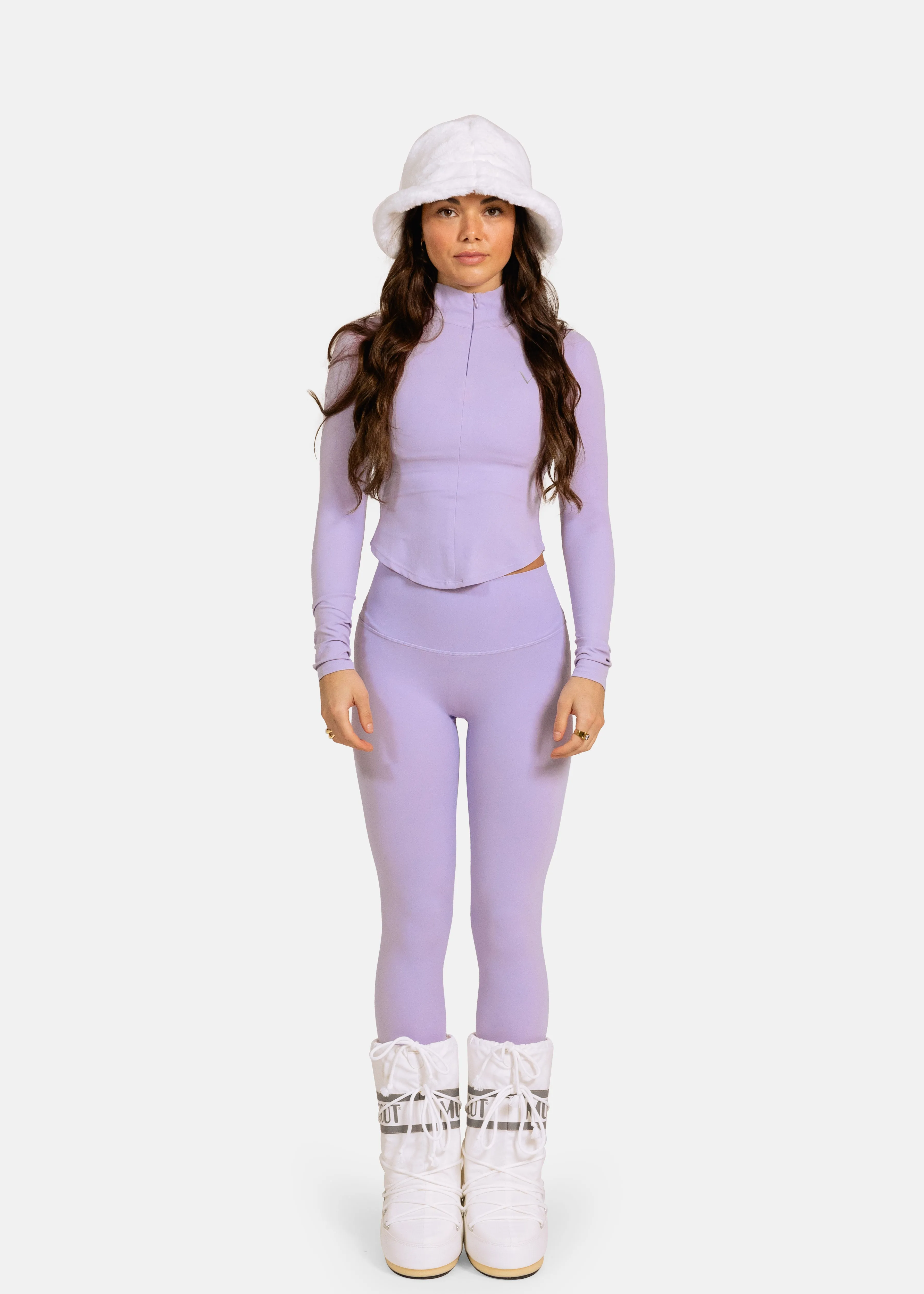 Ultra Flex Seamless Leggings Light Lavender