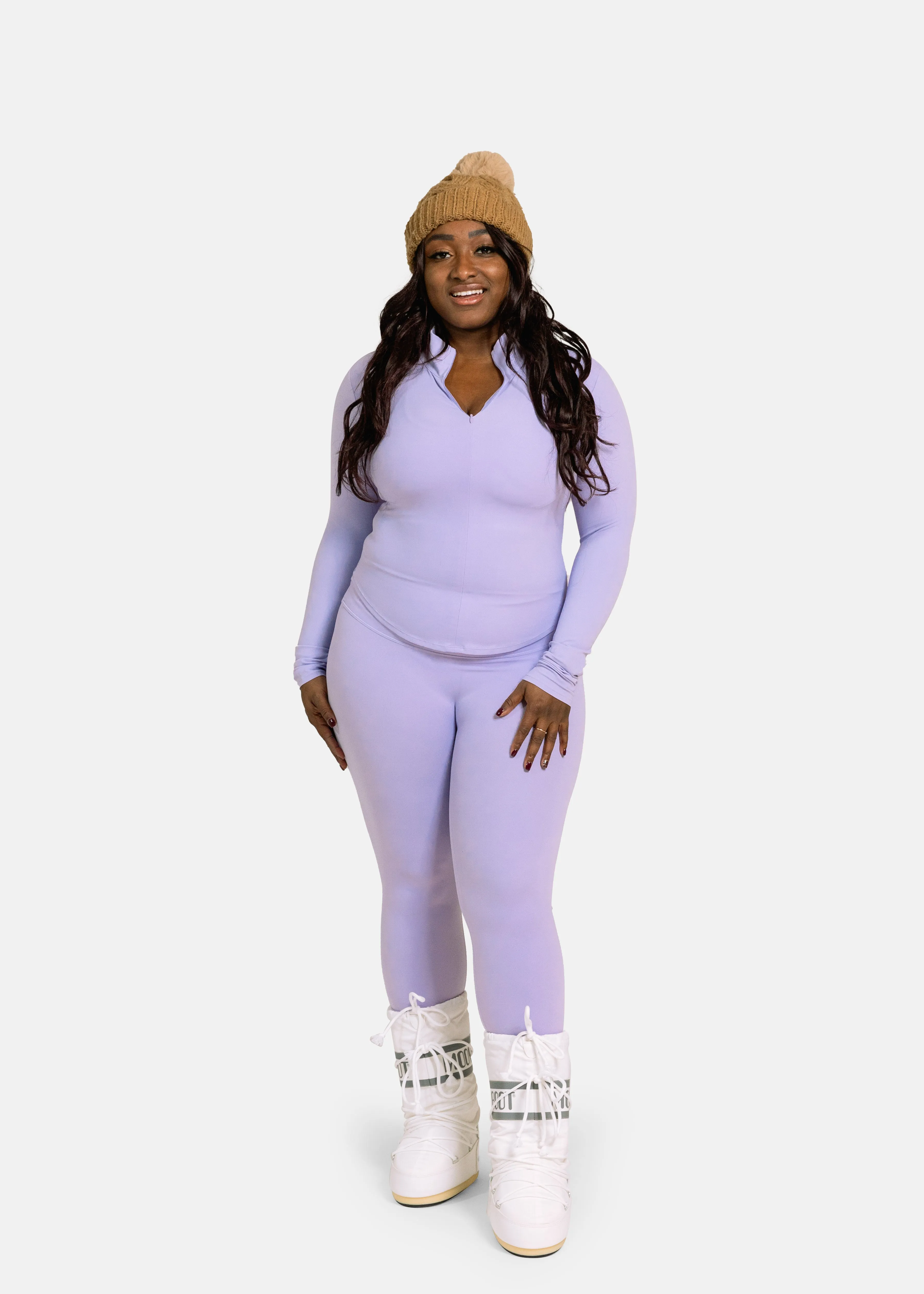 Ultra Flex Seamless Leggings Light Lavender