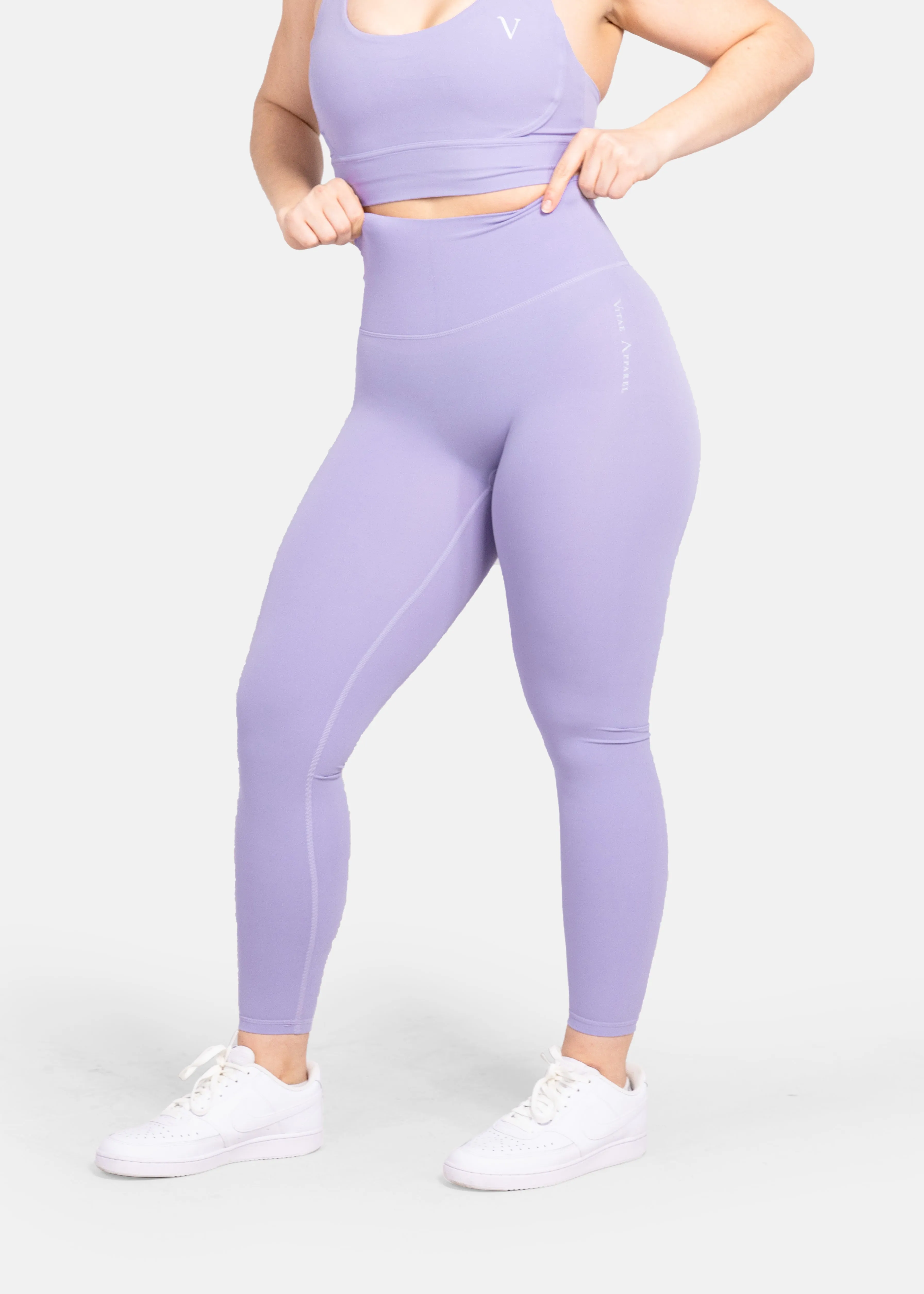 Ultra Flex Seamless Leggings Pastel Purple