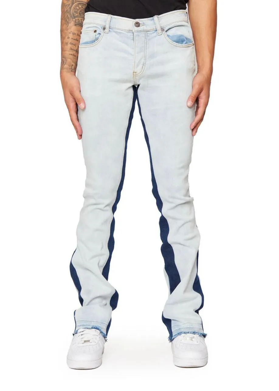 Valabasas “Nebulla” Light Stacked Jeans