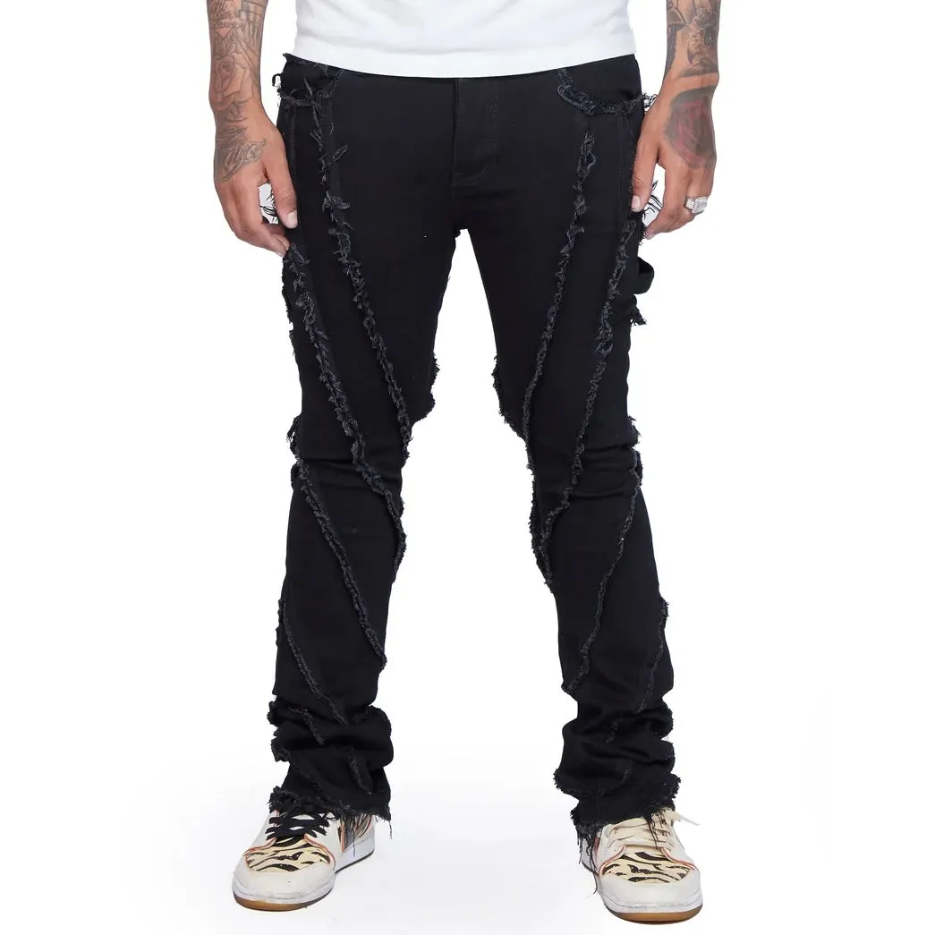 Valabasas “Stoic” Black Stacked Jeans