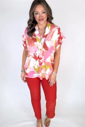 Vibrant Pink Spring Top